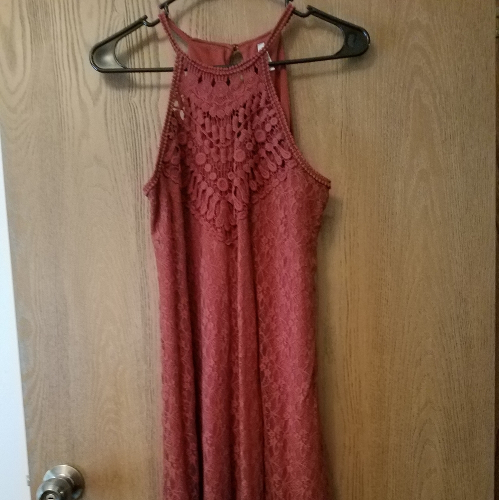 Maroon dress